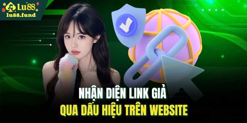 Nhận diện link giả qua dấu hiệu trên website